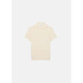 Polos sur Grenoble : Polo Lacoste Polo en Maille ajour&eacute;e - beige Beige