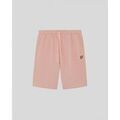 Shorts/Bermuda sur Grenoble : Short Lyle & Scott ML414VOGT PLAIN SWEATSHORT-Y120 PINK GRAPEFRUIT