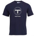 Tee-shirts sur Grenoble : T-shirt Sergio Tacchini TEE SHIRT HOMME LIBERO - NAV/GRD - L