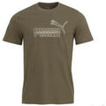 Tee-shirts sur Grenoble : T-shirt Puma TEE SHIRT HOMME - LODEN GREEN - L
