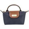 Sac &agrave; main Ted Lapidus Petit Sac &agrave; main Jaimie Marine / Cognac Bleu