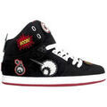 Chaussures de Skate Osiris NYC 83 CLK black red velcro