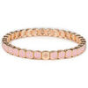 Bracelets Lauren Steven Bracelet Emaill&eacute; Slim Rose Poudr&eacute; Jaune