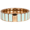 Bracelets sur Grenoble : Bracelets Lauren Steven Bracelet Emaill&eacute; Prestige Azur Jaune