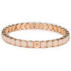 Bracelets Lauren Steven Bracelet Emaill&eacute; Slim Nude Jaune