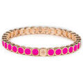 Bracelets sur Grenoble : Bracelets Lauren Steven Bracelet Lauren StevenEmaill&eacute; Slim Fuchsia Jaune