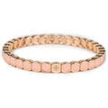 Bracelets sur Grenoble : Bracelets Lauren Steven Bracelet Emaill&eacute; Slim Corail Jaune