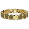 Bracelets Lauren Steven Bracelet Emaill&eacute; Kaki Jaune Grenoble