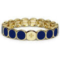 Bracelets Lauren Steven Bracelet Emaill&eacute; Marine Jaune Grenoble