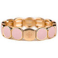 Bracelets sur Grenoble : Bracelets Lauren Steven Bracelet Emaill&eacute; Bold Rose Poudr&eacute; Jaune