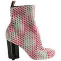 Bottes femme sur Grenoble : Bottines Louis Vuitton Boots en velours rose
