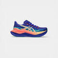 Running sur Grenoble : Chaussures Asics Superblast 3 Cobalt Burst Light Orange