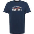 Tee-shirts sur Grenoble : T-shirt Mustang 2500863447 - Bleu