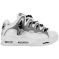 Skate & rollers sur Grenoble : Chaussures de Skate Osiris D3 2001 &eacute;dition limit&eacute;e 25 YEARS white silver Blanc