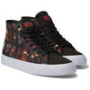 Baskets montantes DC Shoes MANUAL HI SLAYER black white print