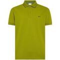 Polo Sun68 POLO SMALL STRIPE ON COLLAR S/S