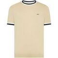 T-shirt Sun68 T-SHIRT SWEATER STRIPES DETAILS S/S