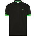 Polos sur Grenoble : Polo Sun68 POLO BIG LOGO FLUO S/S