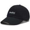 Casquette BOSS Casquette en twill de coton &agrave; message brod&eacute; Derrel-Slogan BO Noir