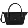 Sac &agrave; main LANCASTER Mini Sac &Agrave; Main Smart Kba Cuir Noir Noir