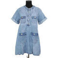 Robe courte Maje Robe bleue