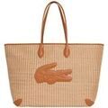 Sacs &agrave; mains sur Grenoble : Sac a main Lacoste Sac cabas Ref 68629 K02 Tan 42*34*20 cm