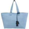 Sacs &agrave; mains sur Grenoble : Sac a main Lacoste Sac cabas Ref 68632 Q48 Bleu 41.5*33*20 cm