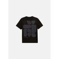Tee-shirts sur Grenoble : T-shirt Gertrude + Gaston T-shirt Leonce Geometry - noir