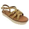 Espadrilles MTNG Sandales pour femmes MUSTANG 51261 couleur beige
