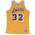 Tee-shirts sur Grenoble : T-shirt Mitchell And Ness Nba Swingman Jersey 20 Los Angeles Lakers 198485 Magic Johnson