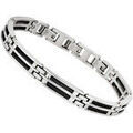 Bracelets Lotus Bracelet Style Men in Black acier Grenoble