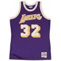 Tee-shirts sur Grenoble : T-shirt Mitchell And Ness Nba Los Angeles Lakers Swingman Jersey Magic Johnson