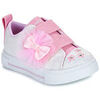 Baskets basses enfant Skechers TWINKLE SPARKS - GLITTER GEMS Blanc