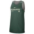 Tee-shirts sur Grenoble : T-shirt Nike Nba Milwaukee Bucks Standard Issue Reversible