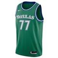 Tee-shirts sur Grenoble : T-shirt Nike Nba Dallas Mavericks Luka Don&egrave;i? Classic Edition Vert