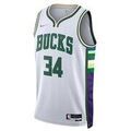 Tee-shirts sur Grenoble : T-shirt Nike Nba Milwaukee Bucks Giannis Antetokounmpo
