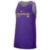 T-shirt Nike Nba Los Angeles Lakers Standard Issue Reversible
