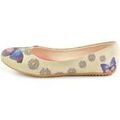 Chaussures d&eacute;contract&eacute;es femme sur Grenoble : Ballerines Goby 1028