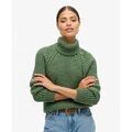 Pull Superdry Pull &agrave; col roul&eacute; en tricot d&eacute;contract&eacute;