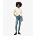 Jeans sur Grenoble : Jeans skinny Superdry Jean Skinny Taille Mi-Haute Vintage en Coton Biologique