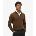 Pull Superdry Pull &agrave; demi-zip tricot&eacute; brod&eacute; essentiel