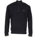 Pull Fred Perry Waffle Stitch Half Zip Jumper