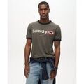 Tee-shirts sur Grenoble : T-shirt Superdry Cl Ringer Workwear Graphic Tee