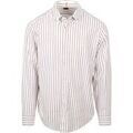 Chemises/chemisettes sur Grenoble : Chemise BOSS Chemise Ricoplus Rayures Blanche
