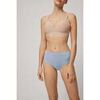 Slips Ysabel Mora Culotte taille haute &agrave; finitions invisibles, bleue Bleu