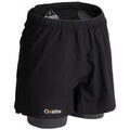 Short sur Grenoble : Short Oxsitis SHORT X-RACE RUNNING HOMME - BLACK/ORANGE - L