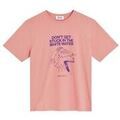 Tee-shirts sur Grenoble : T-shirt Bask In The Sun Waves Tee Pink