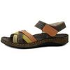 Sandales Walk In The City Femme Chaussures, Sandales en Cuir, plat - 4317026