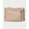 Sac Bandouliere Marc Ellis Sac Bandouli&egrave;re Alison Macro avec Logo Beige
