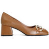 Chaussures escarpins Caf&eacute; Noir C1XV1123 Marron